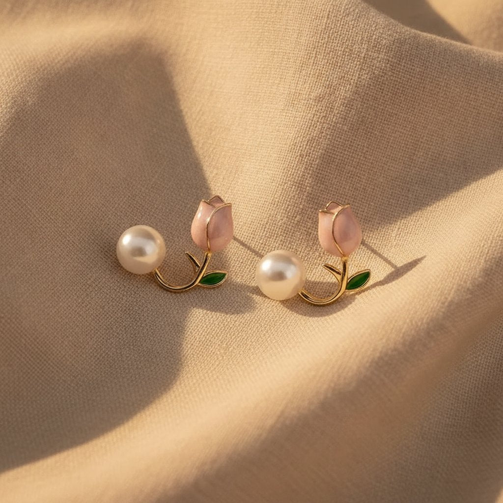 Mireille Pearl Earrings