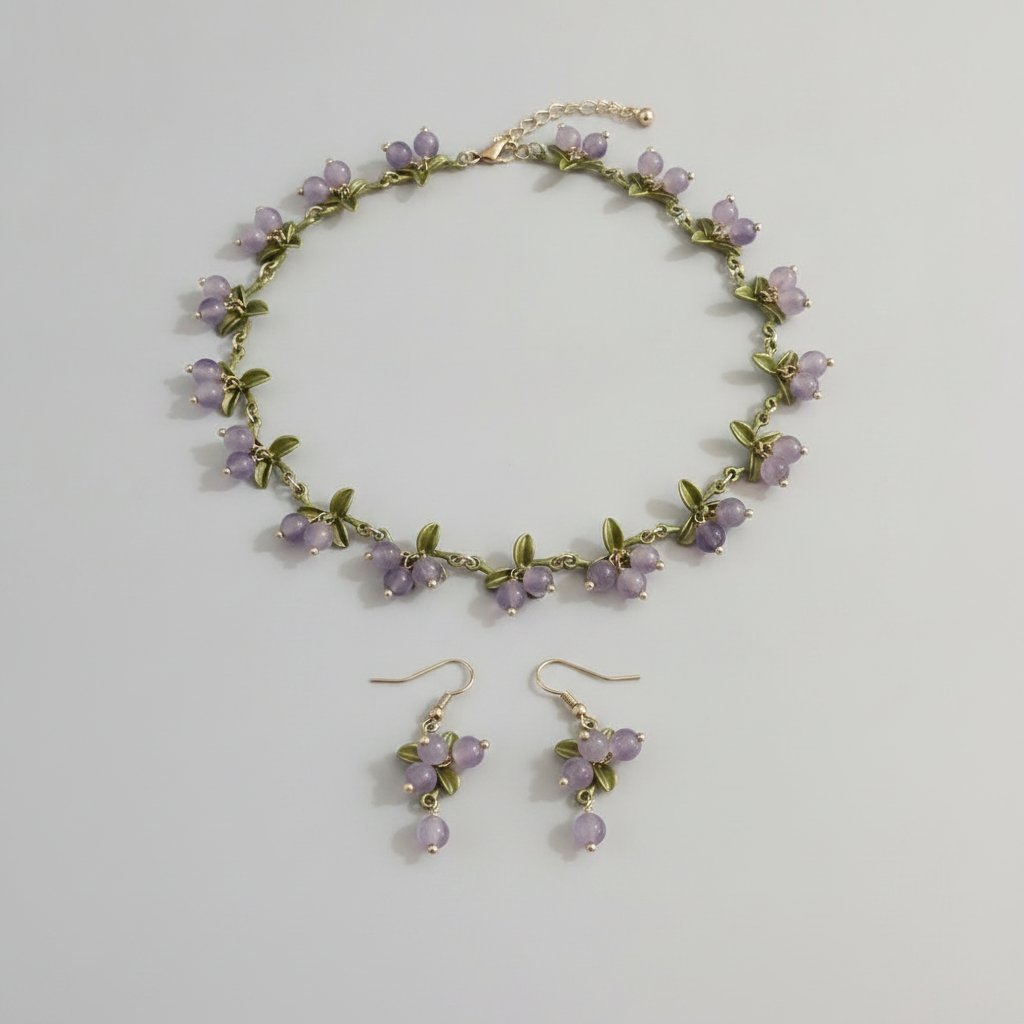 Valentine Amethyst Earrings