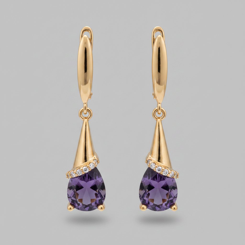 Genevieve Gold Earrings