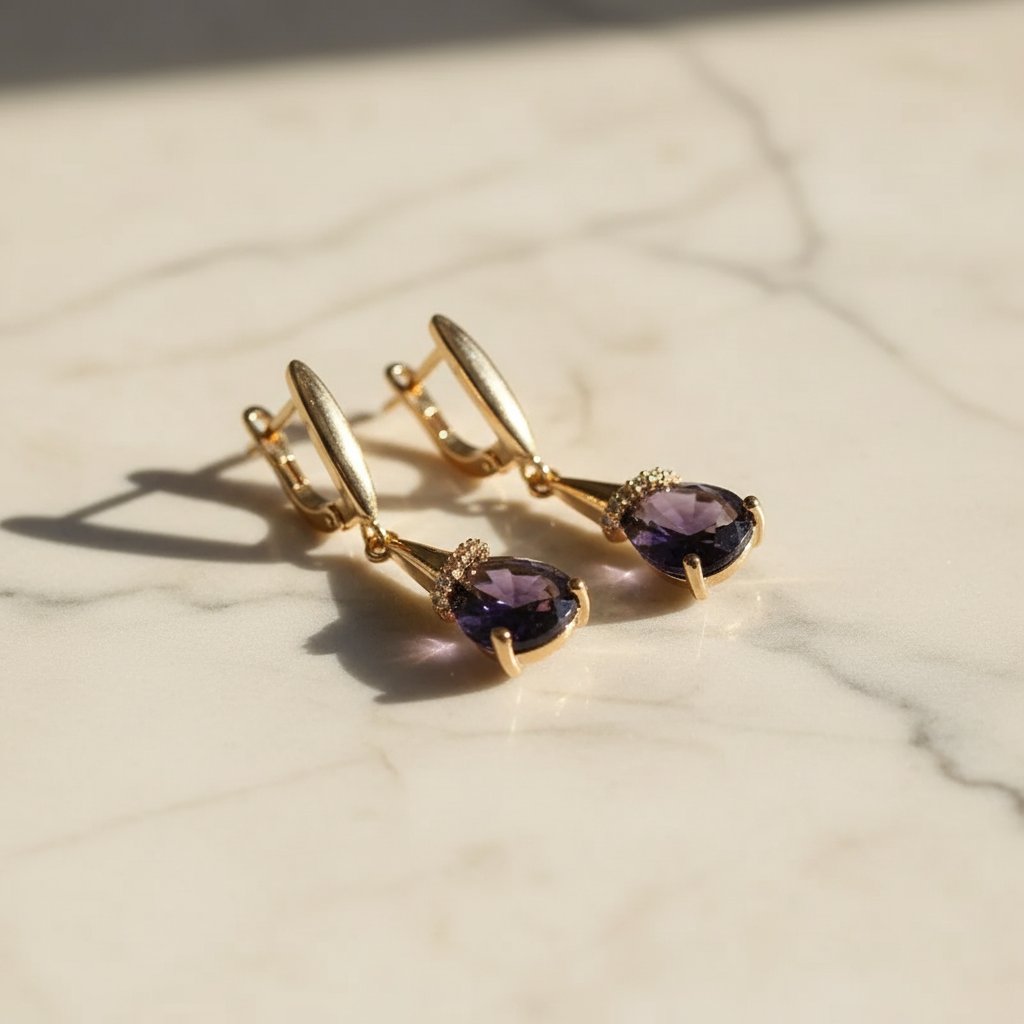 Genevieve Gold Earrings