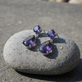 Marguerite Amethyst Earrings