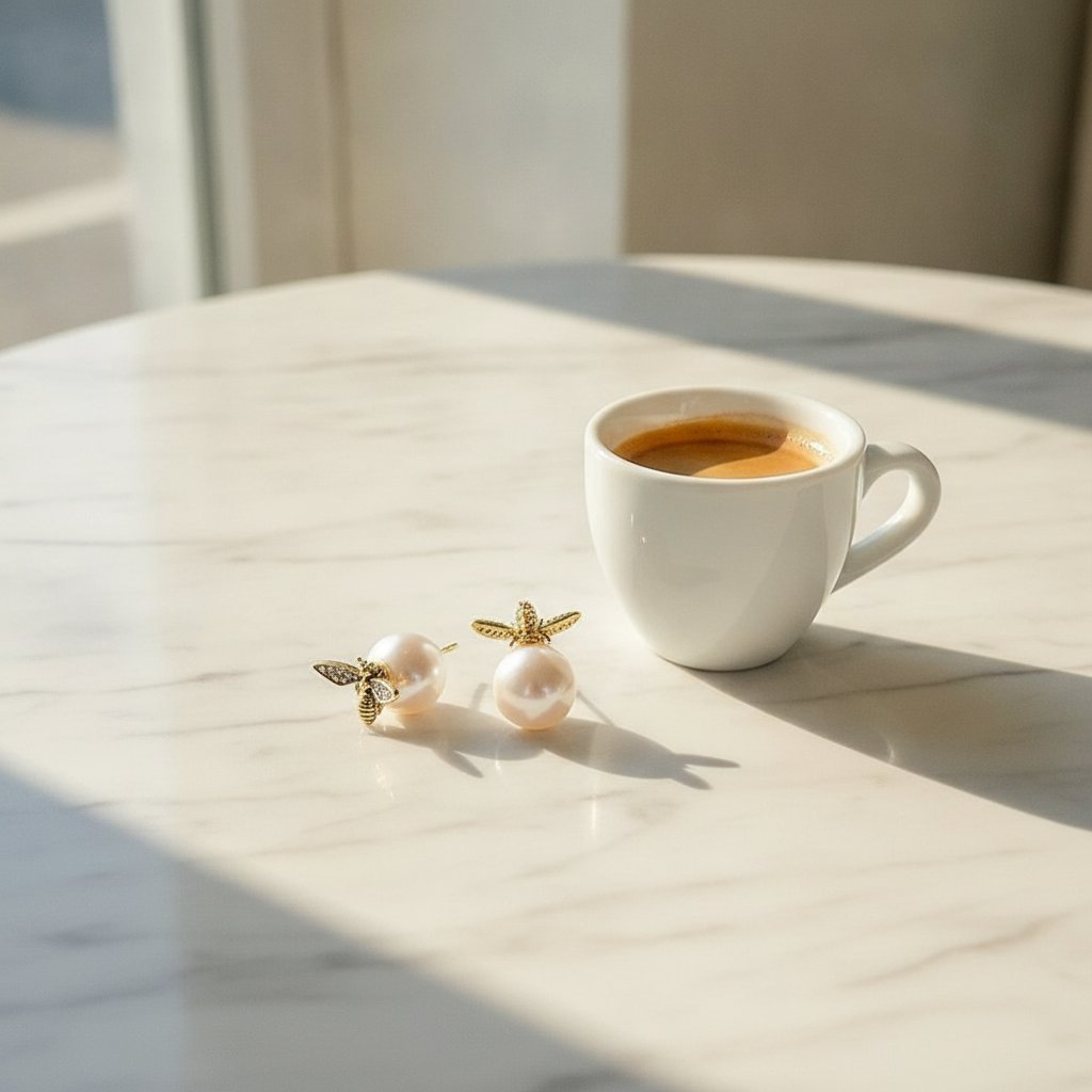Kira Pearl Earrings