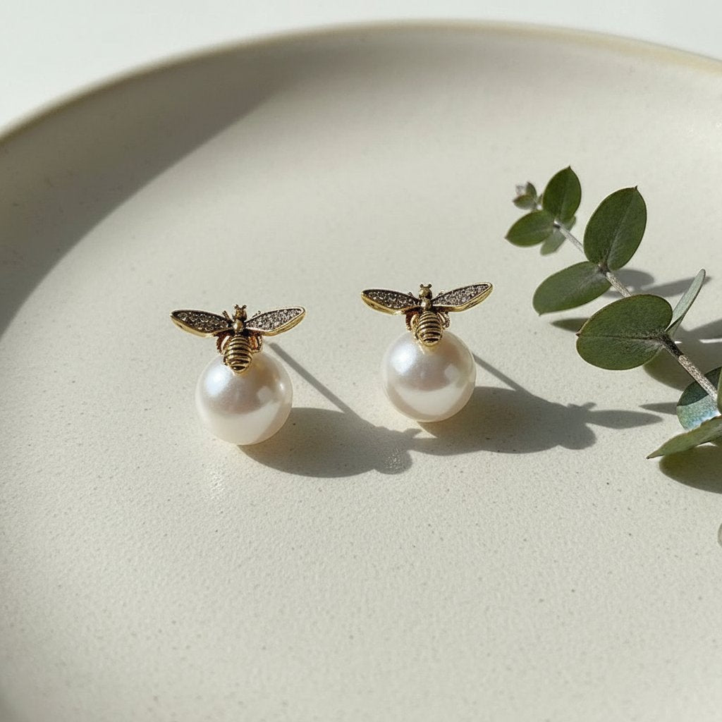Kira Pearl Earrings