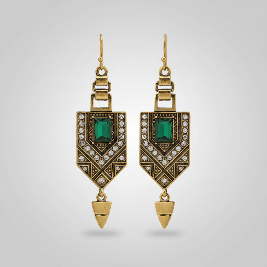 Wisteria Gold Earrings