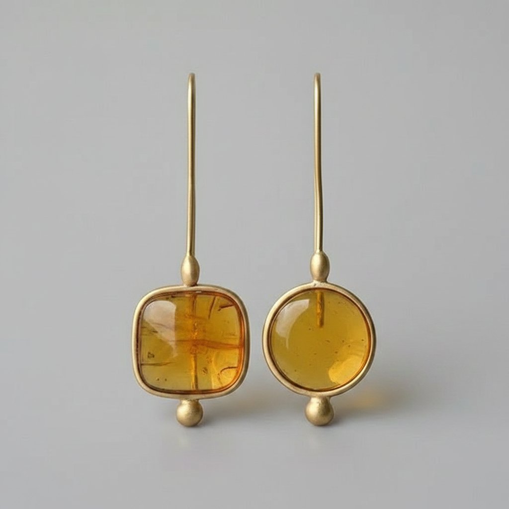 Fleur Gold Earrings