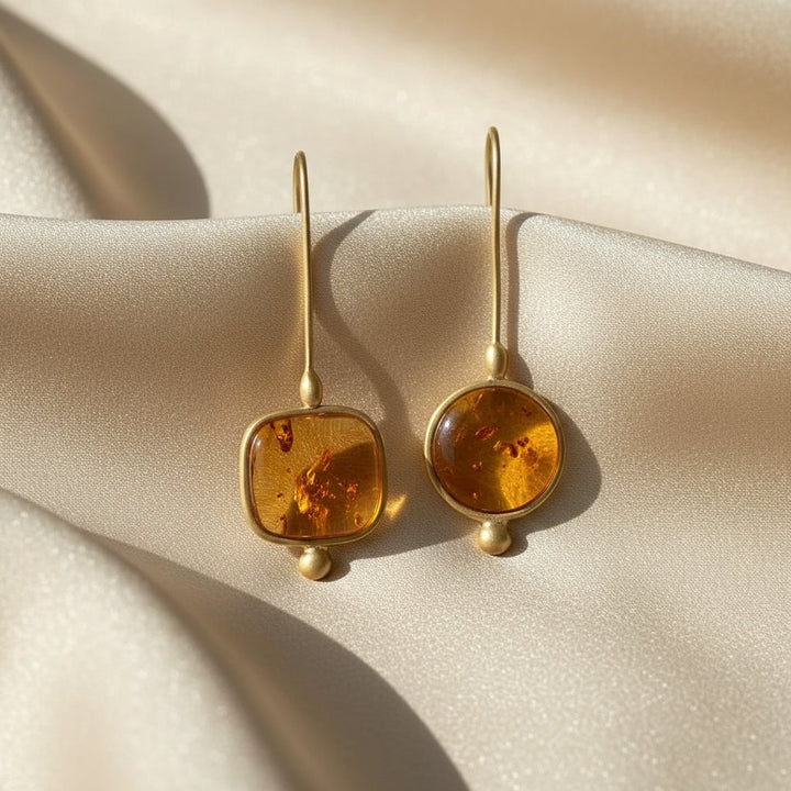 Fleur Gold Earrings