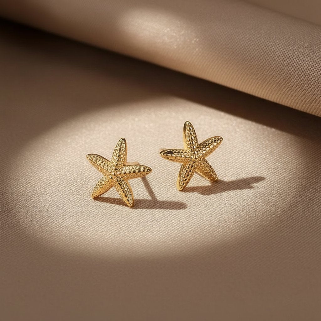 Vionnet Gold Earrings