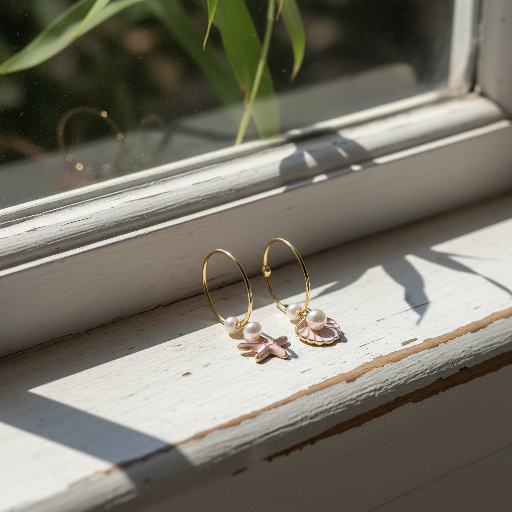 Opaline Pearl Earrings