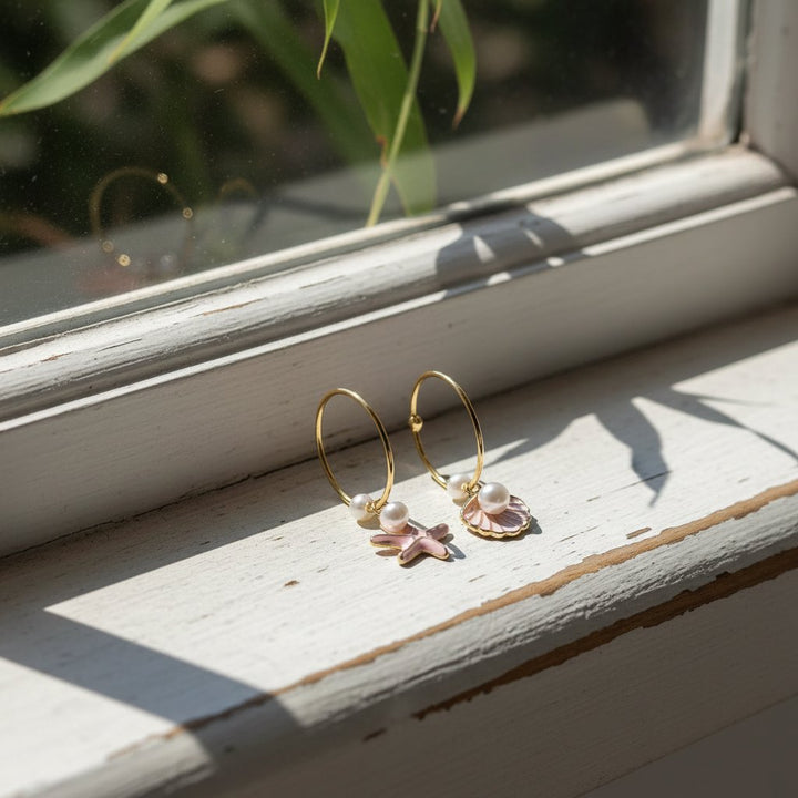Opaline Pearl Earrings