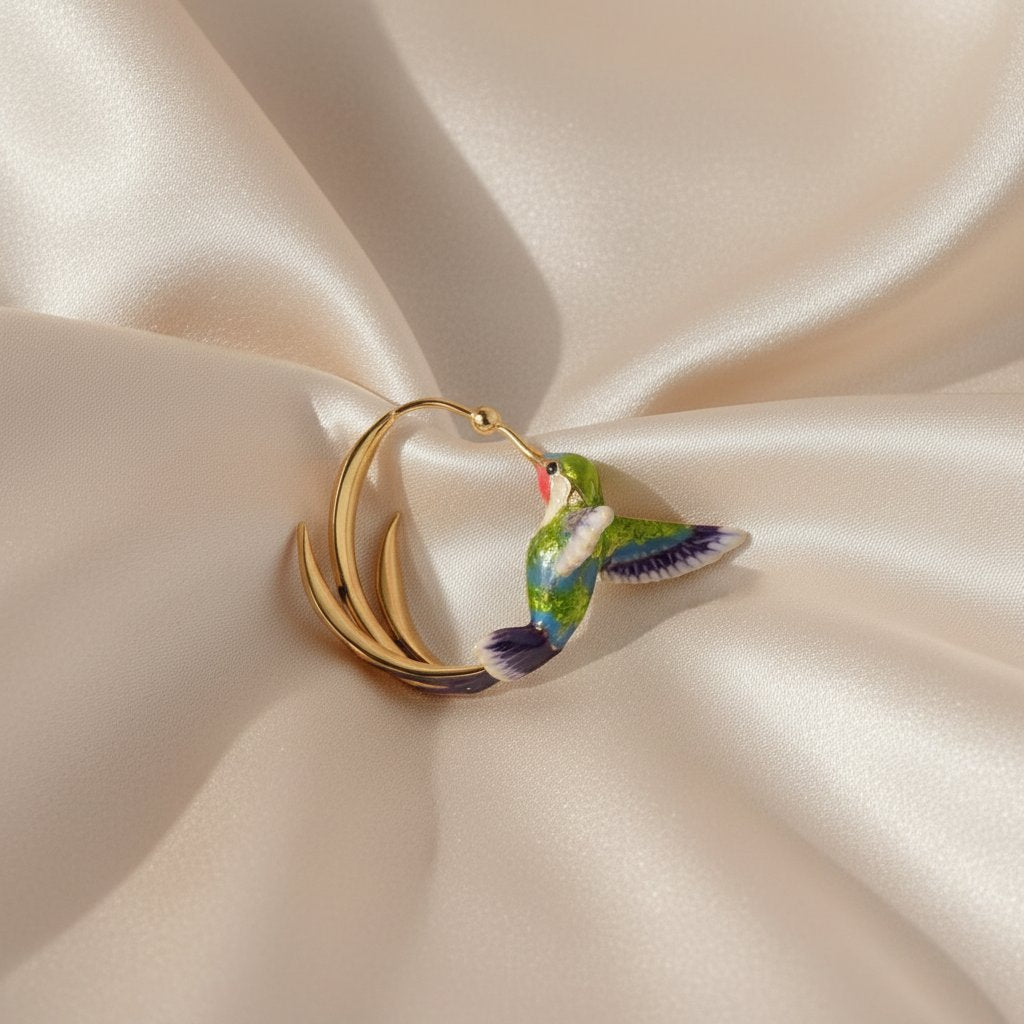 Wisteria Vintage Earrings