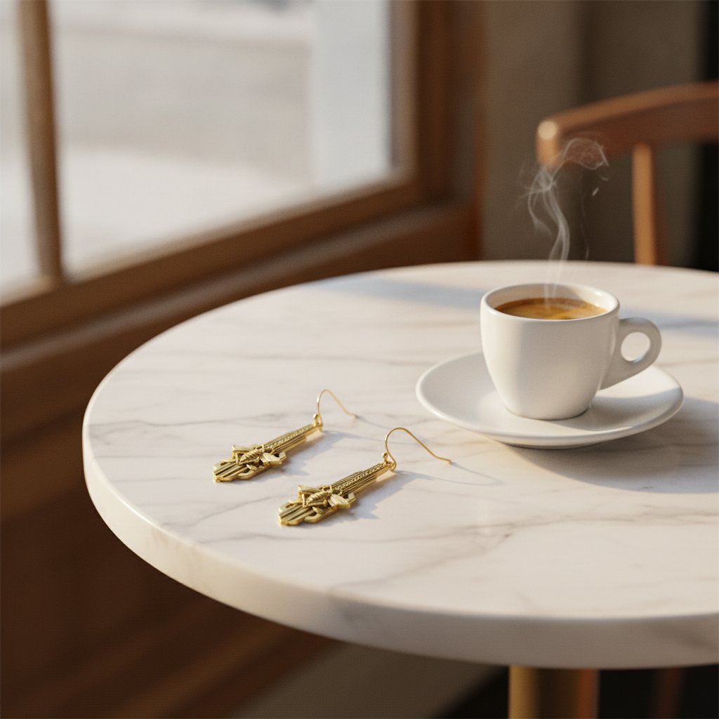 Liviana Gold Earrings