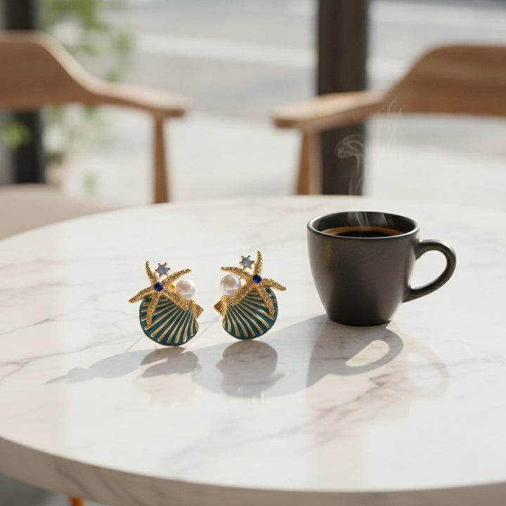 Tamsin Pearl Earrings