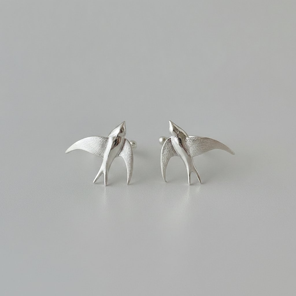 Zelie Silver Earrings