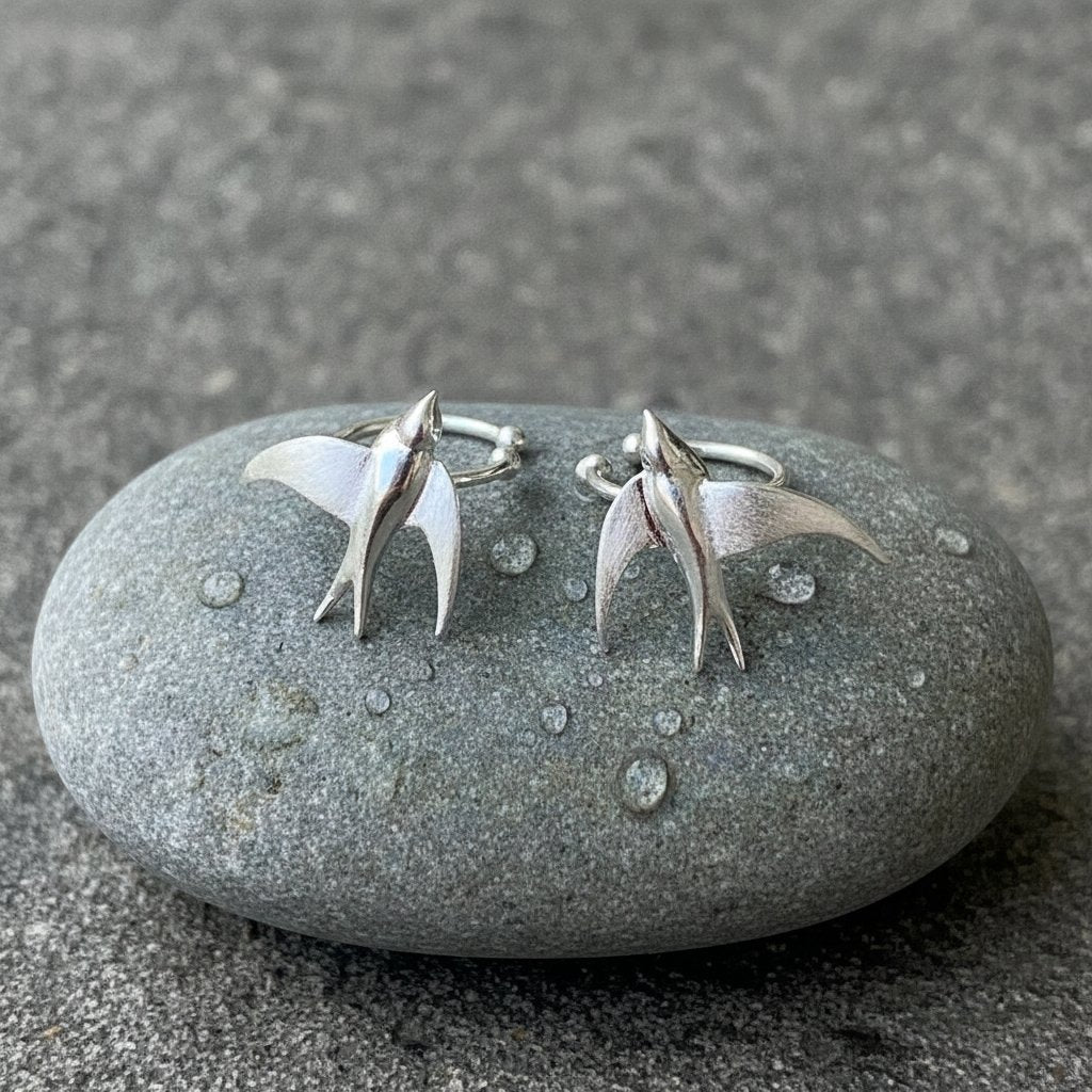Zelie Silver Earrings