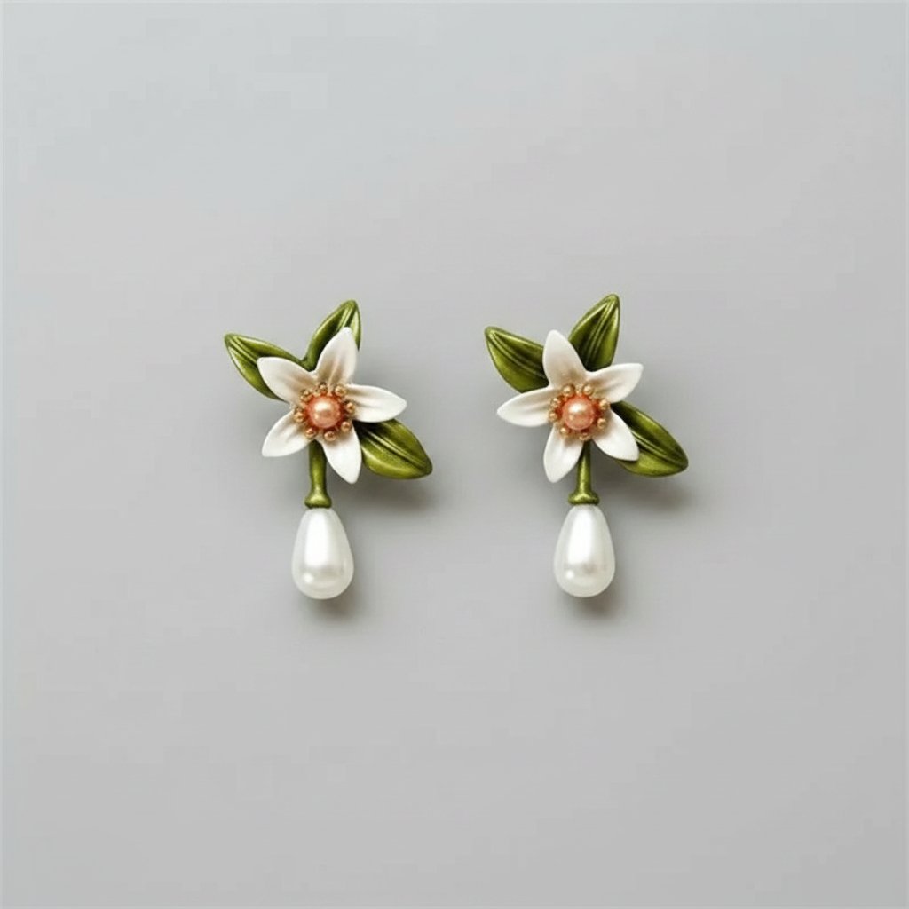 Faye Pearl Earrings