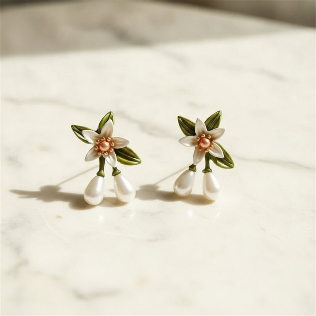 Faye Pearl Earrings