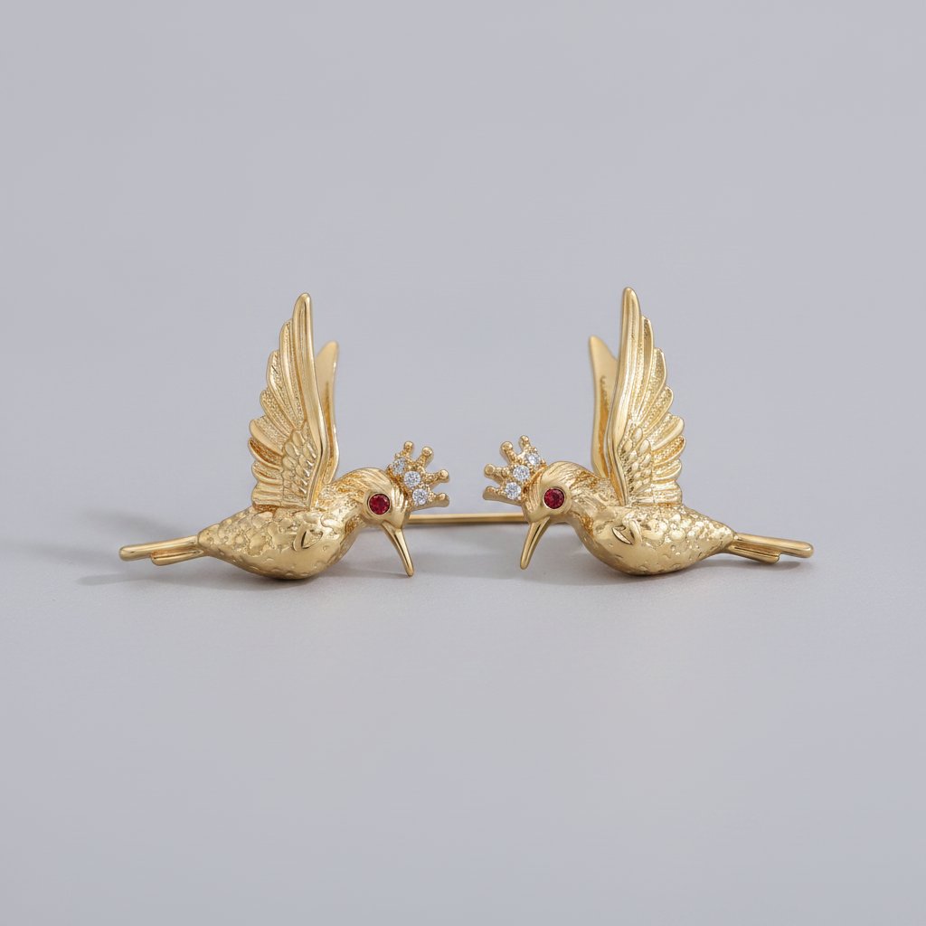 Ninon Gold Earrings