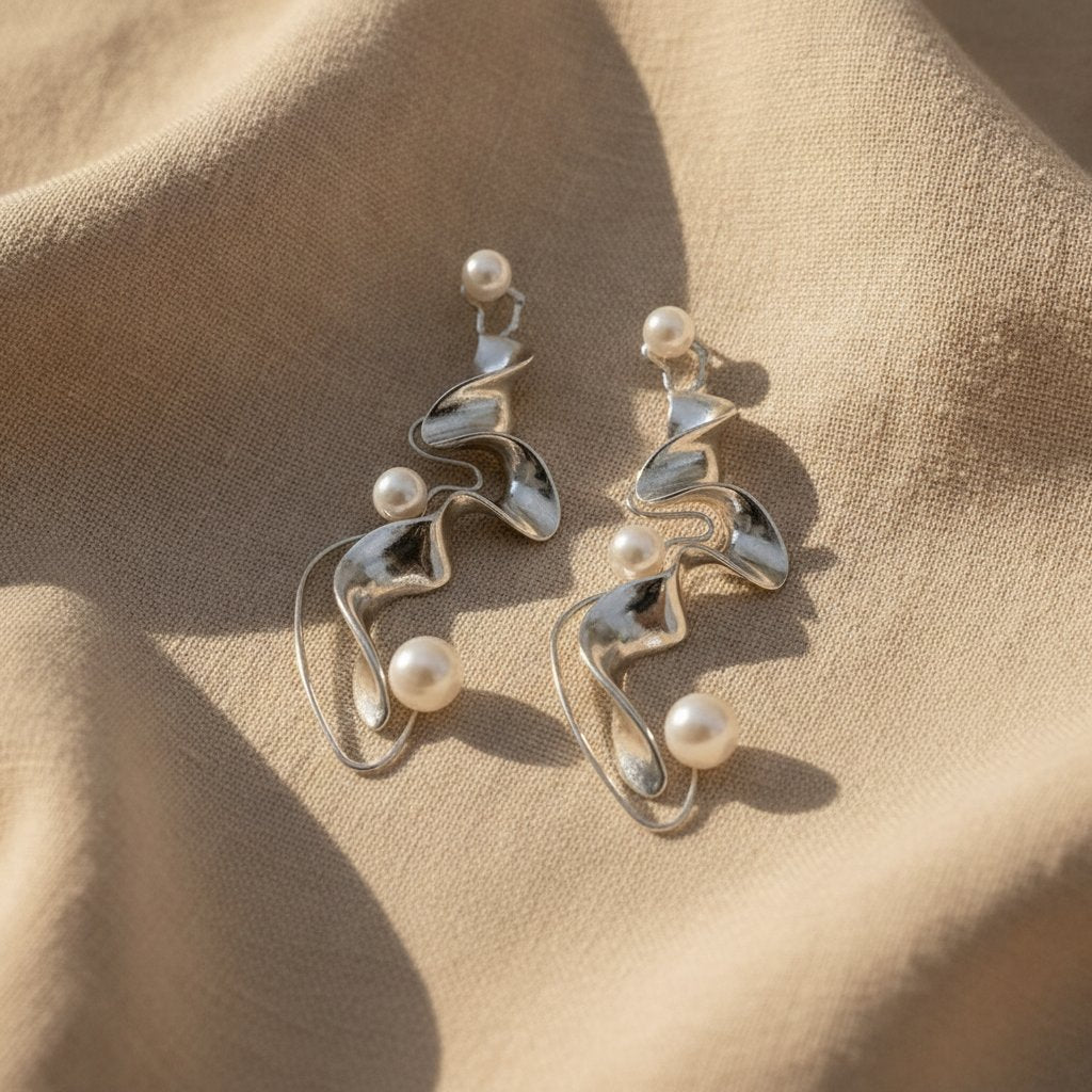 Albane Pearl Earrings