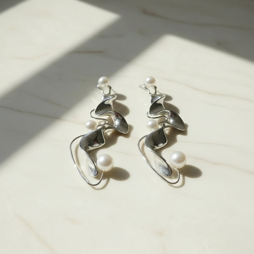 Albane Pearl Earrings
