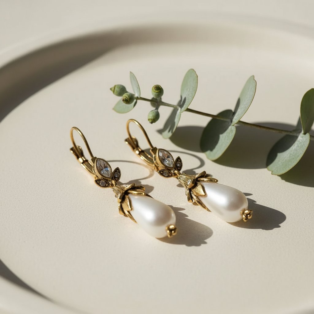 Albane Pearl Earrings