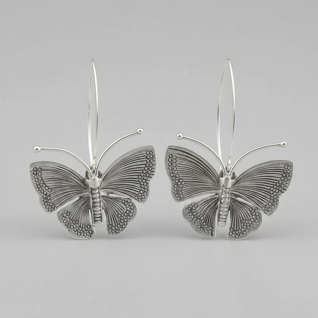 Iliana Silver Earrings