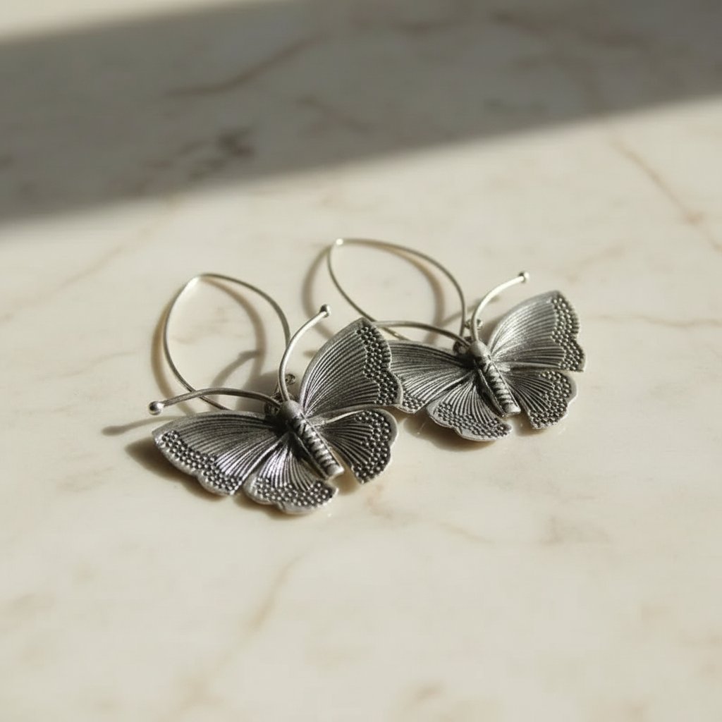 Iliana Silver Earrings