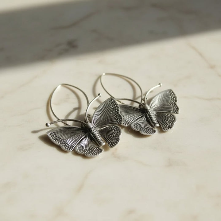 Iliana Silver Earrings