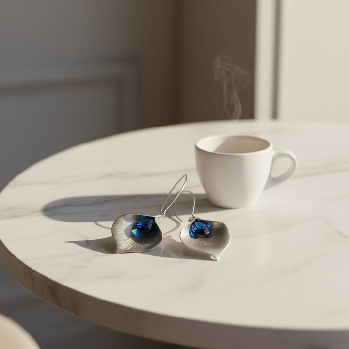 Lourdes Sapphire Earrings