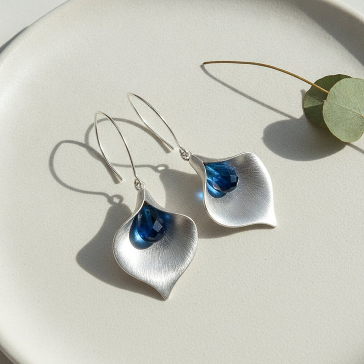 Lourdes Sapphire Earrings