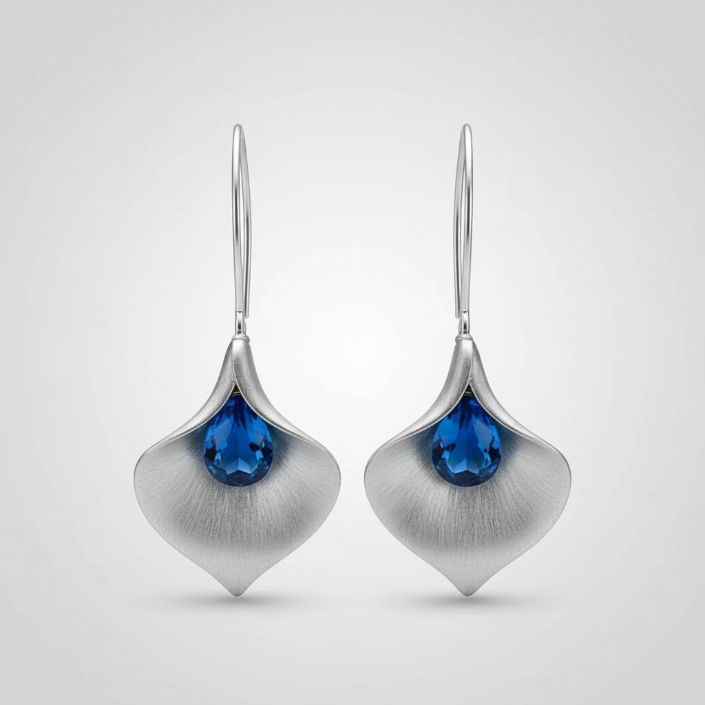 Lourdes Sapphire Earrings