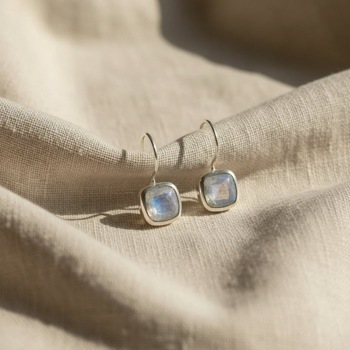 Kira Moonstone Earrings