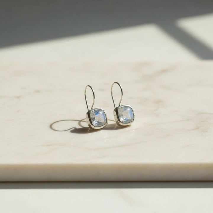 Kira Moonstone Earrings