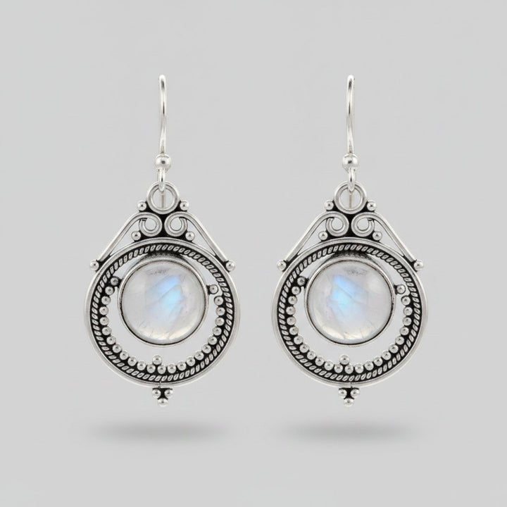 Lune Moonstone Earrings