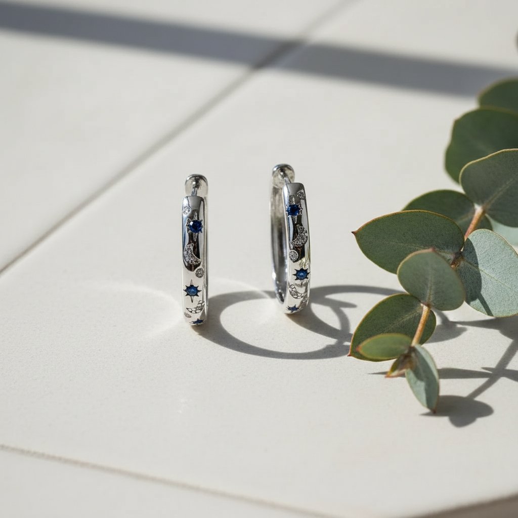 Vera Sapphire Earrings