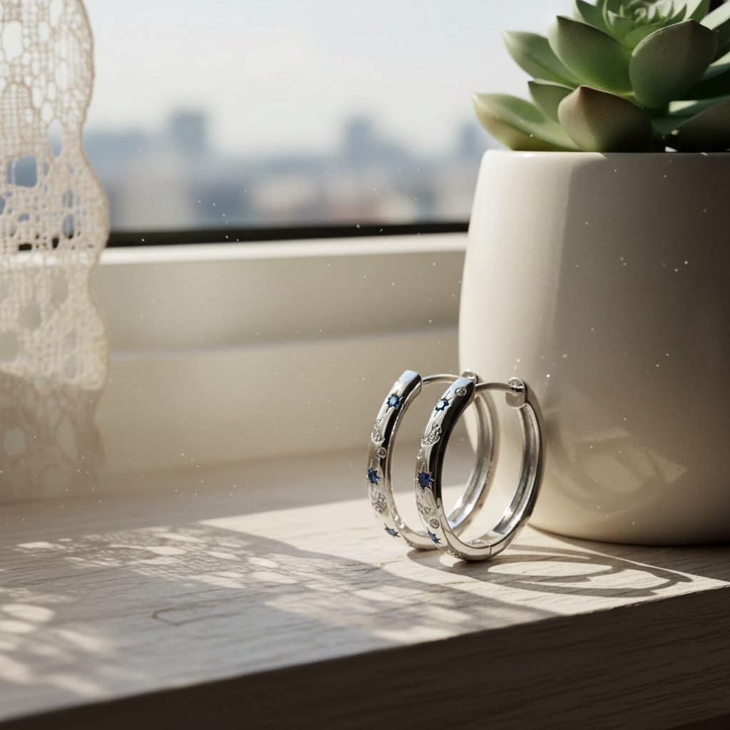 Vera Sapphire Earrings