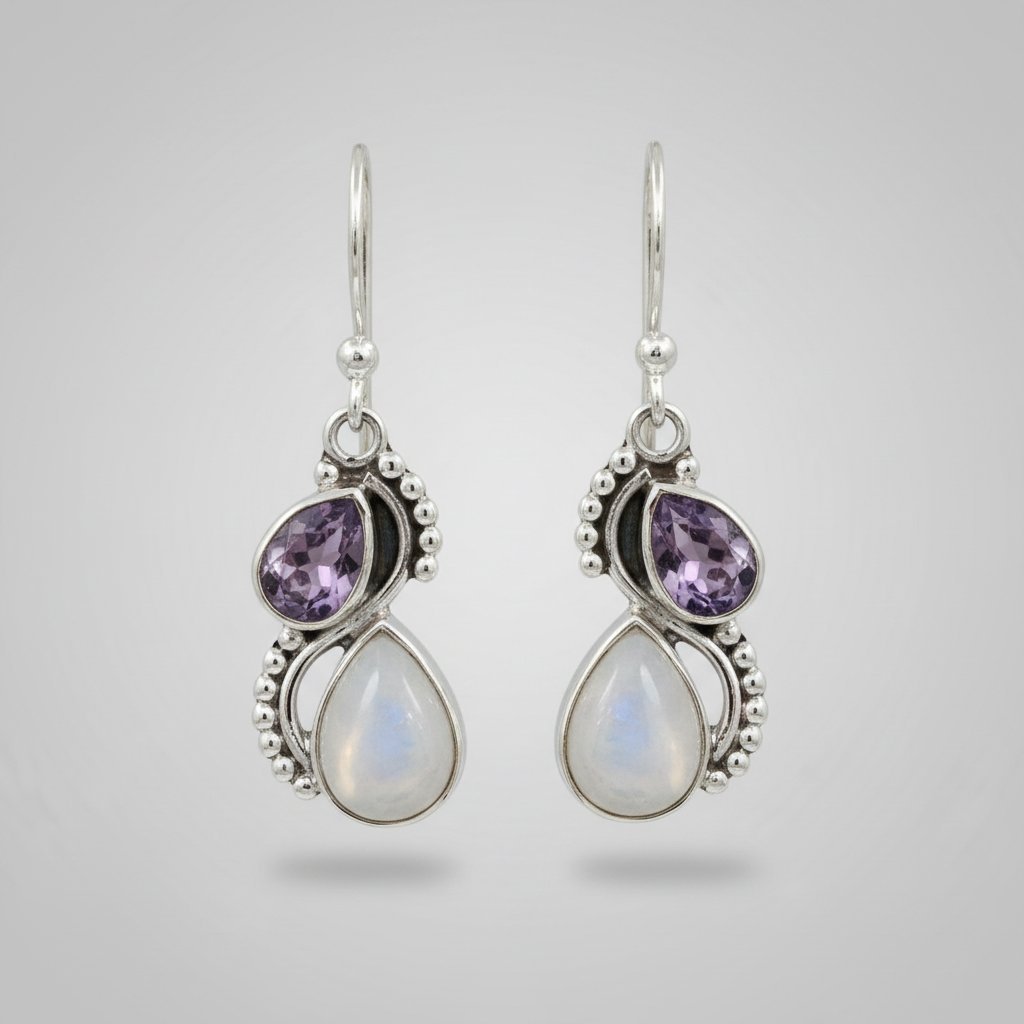 Rosalie Moonstone Earrings
