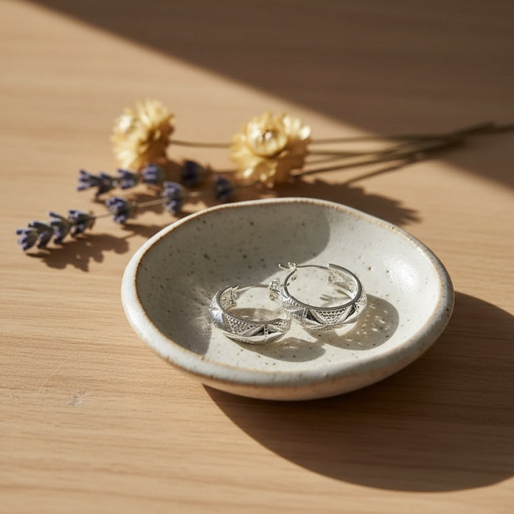 Beatrice Silver Earrings