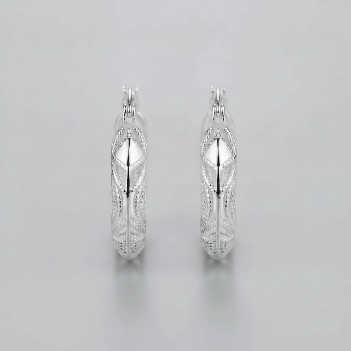 Beatrice Silver Earrings