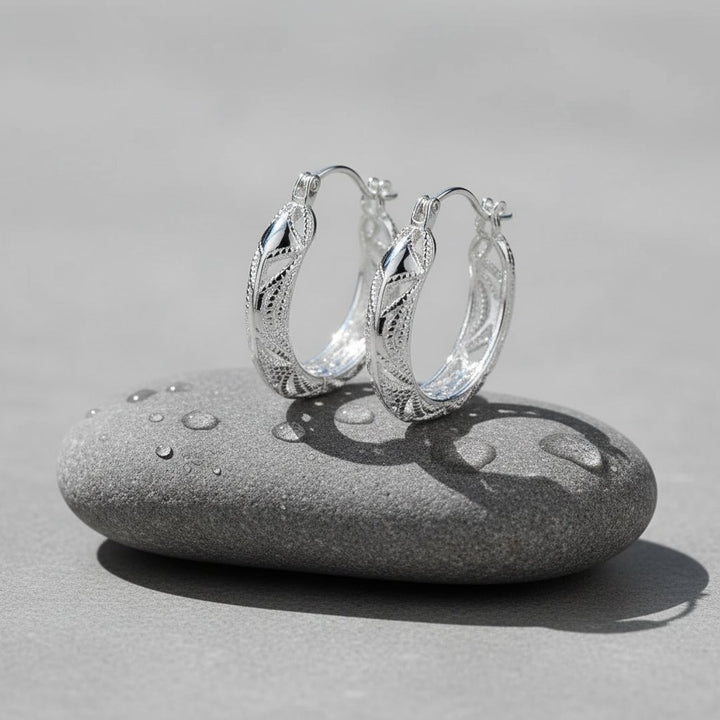 Beatrice Silver Earrings