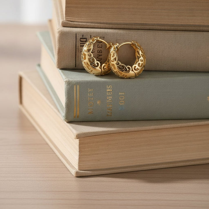 Elowen Gold Earrings