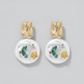 Genevieve Pearl Earrings