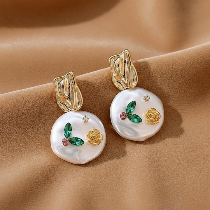 Genevieve Pearl Earrings