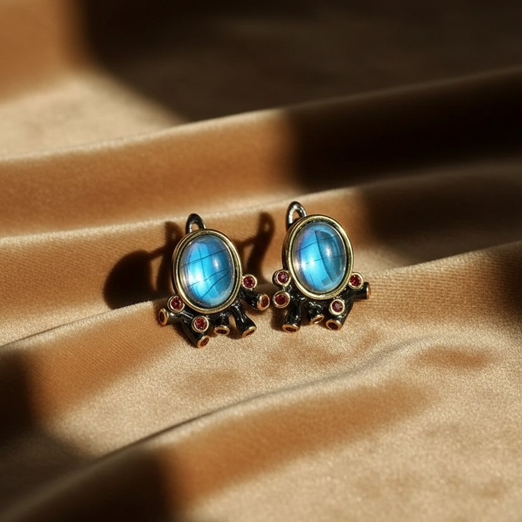 Marguerite Topaz Earrings