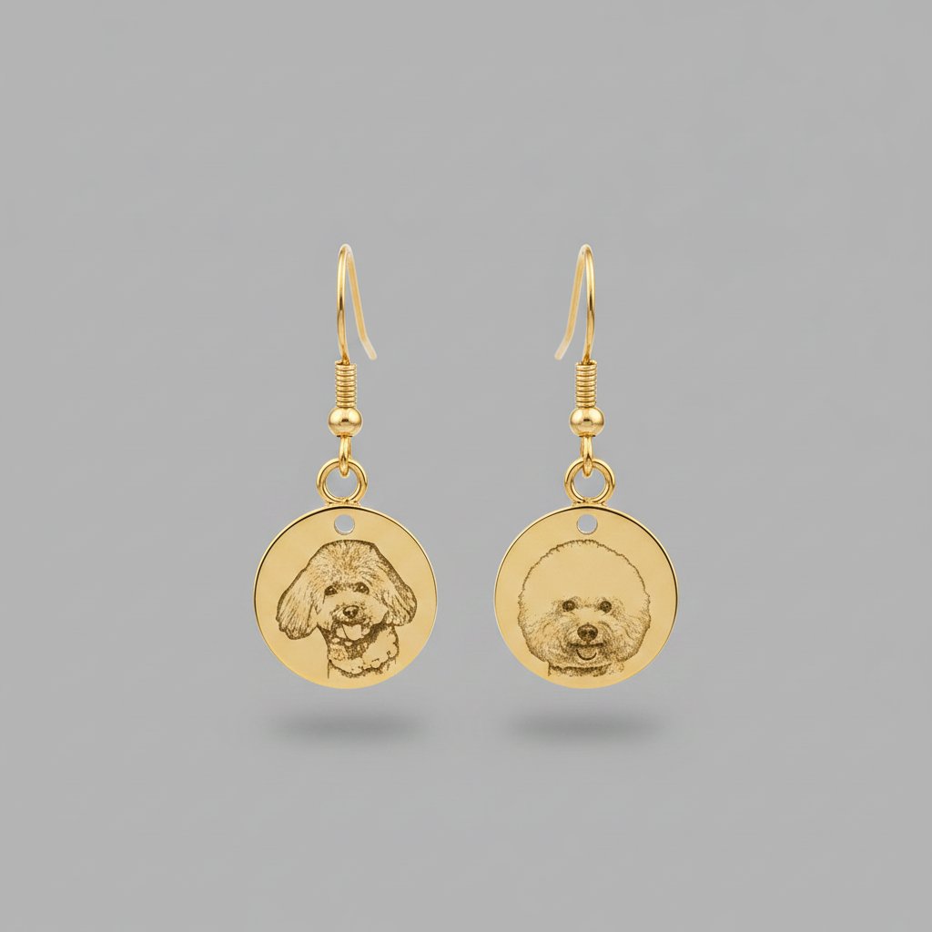Solene Gold Earrings