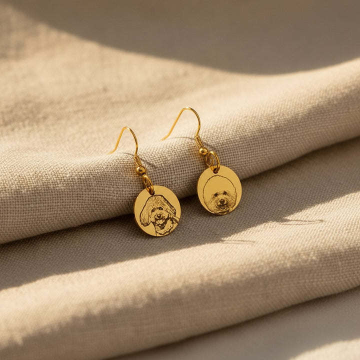 Solene Gold Earrings