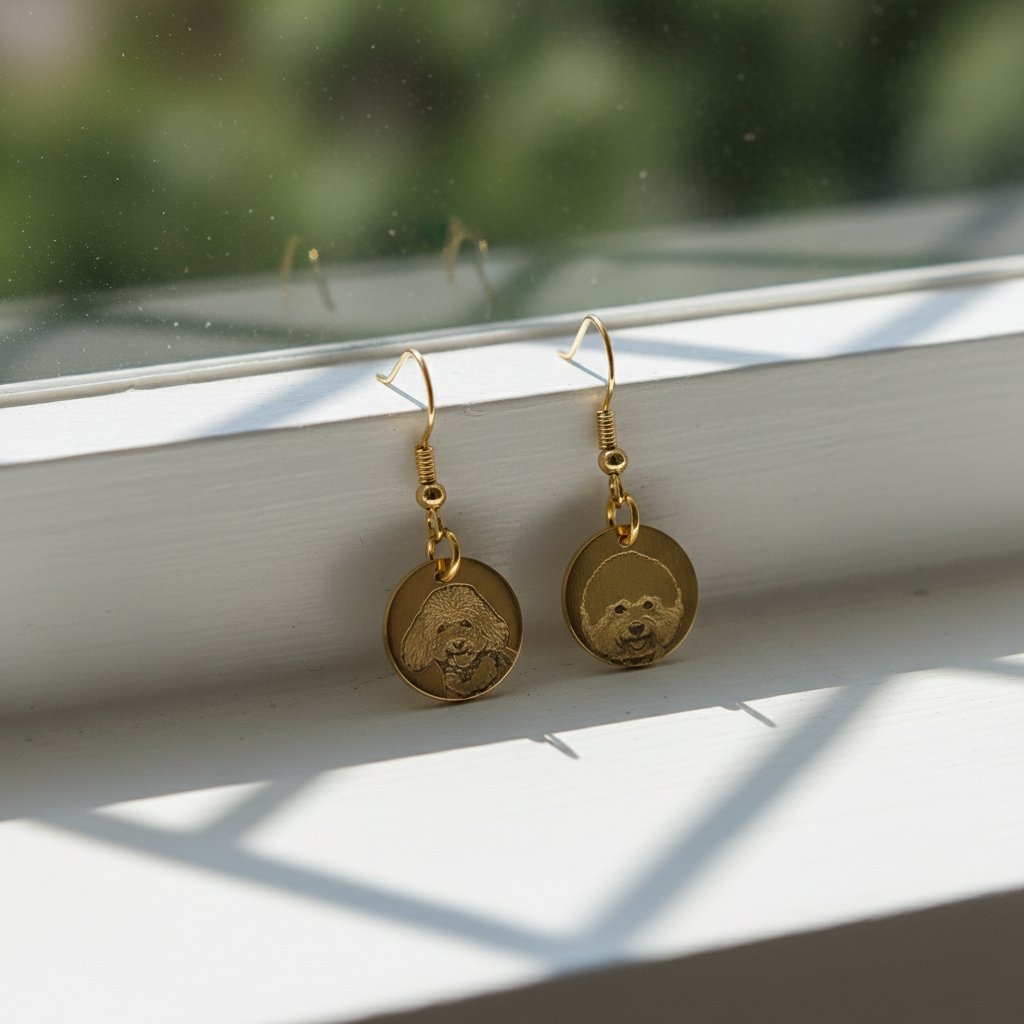 Solene Gold Earrings