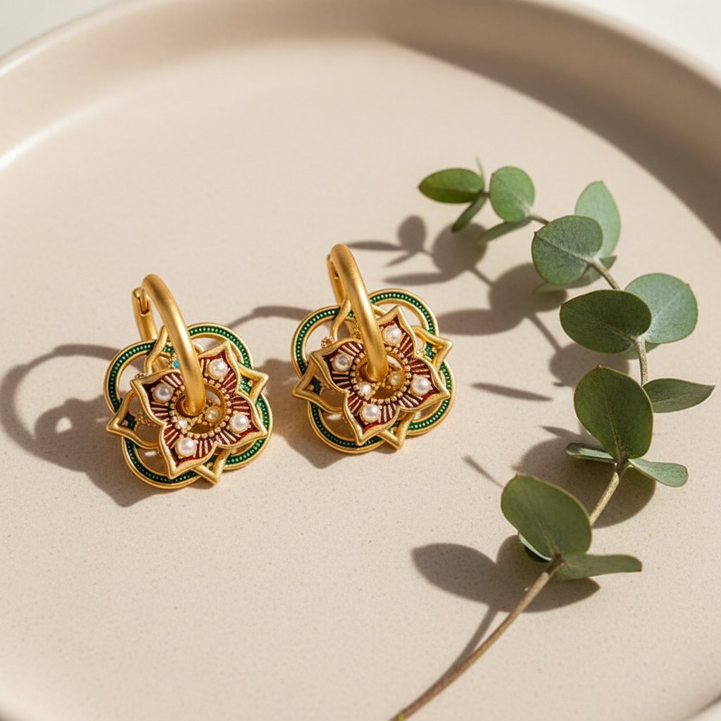 Mireille Pearl Earrings