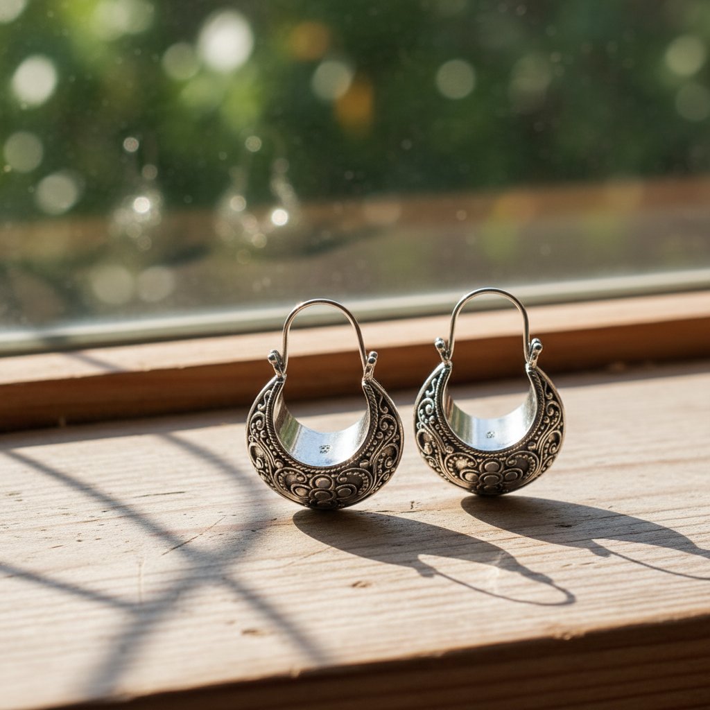 Dvora Silver Earrings