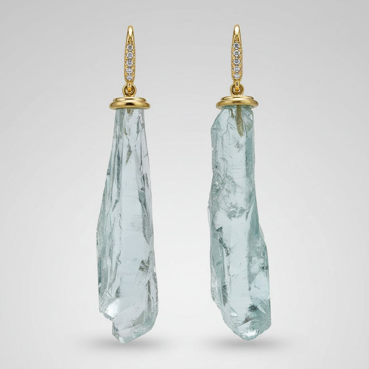 Eowyn Aquamarine Earrings