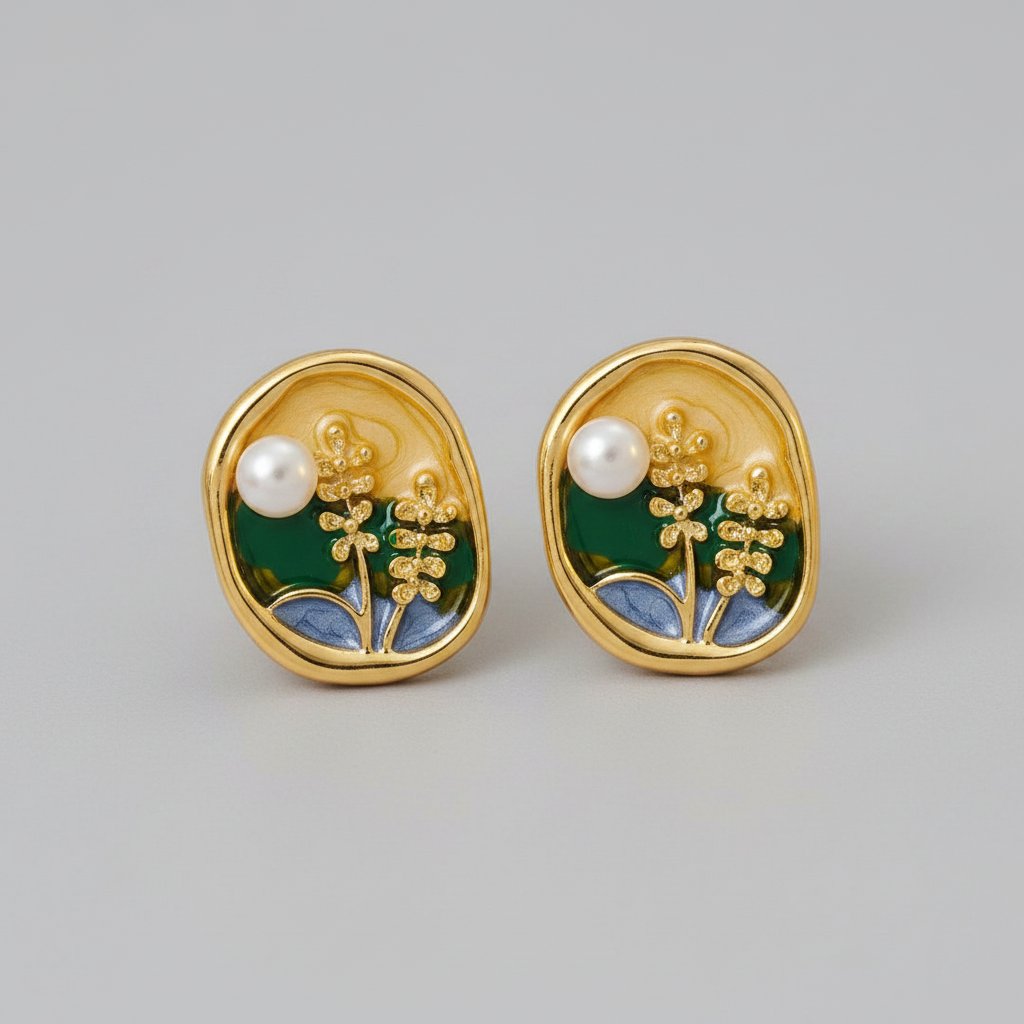 Petra Pearl Earrings